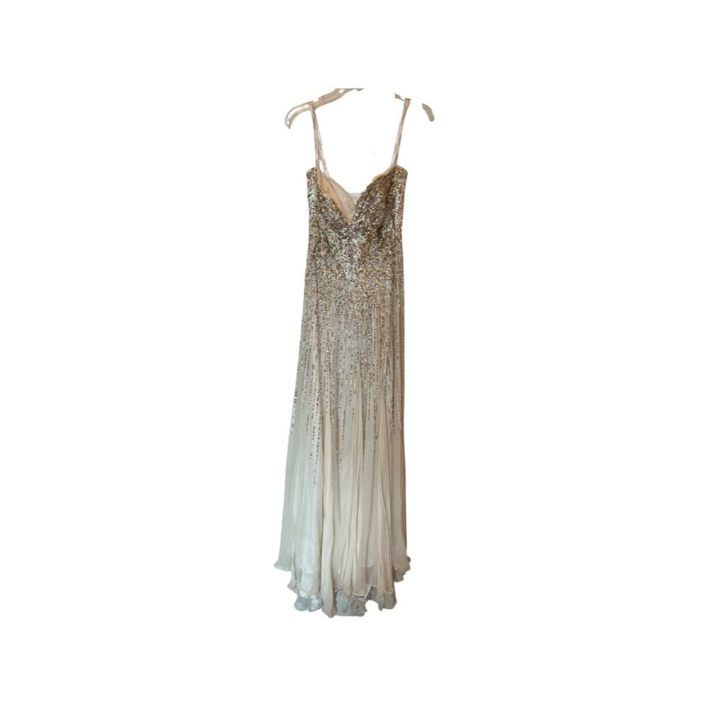 Sherri hill embellished sequin gown